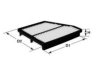 CLEAN FILTERS MA1187 Air Filter